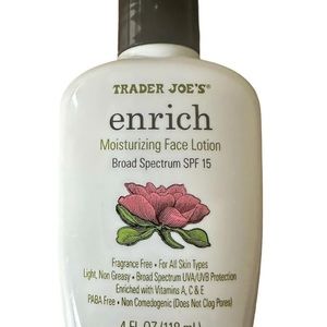 trader joe’s enrich daily moisturizer with spf 15